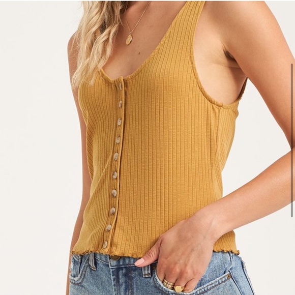 🌻🍃 BILLABONG FIND A WAY TANK TOP 🍃🌻 - Picture 3 of 8